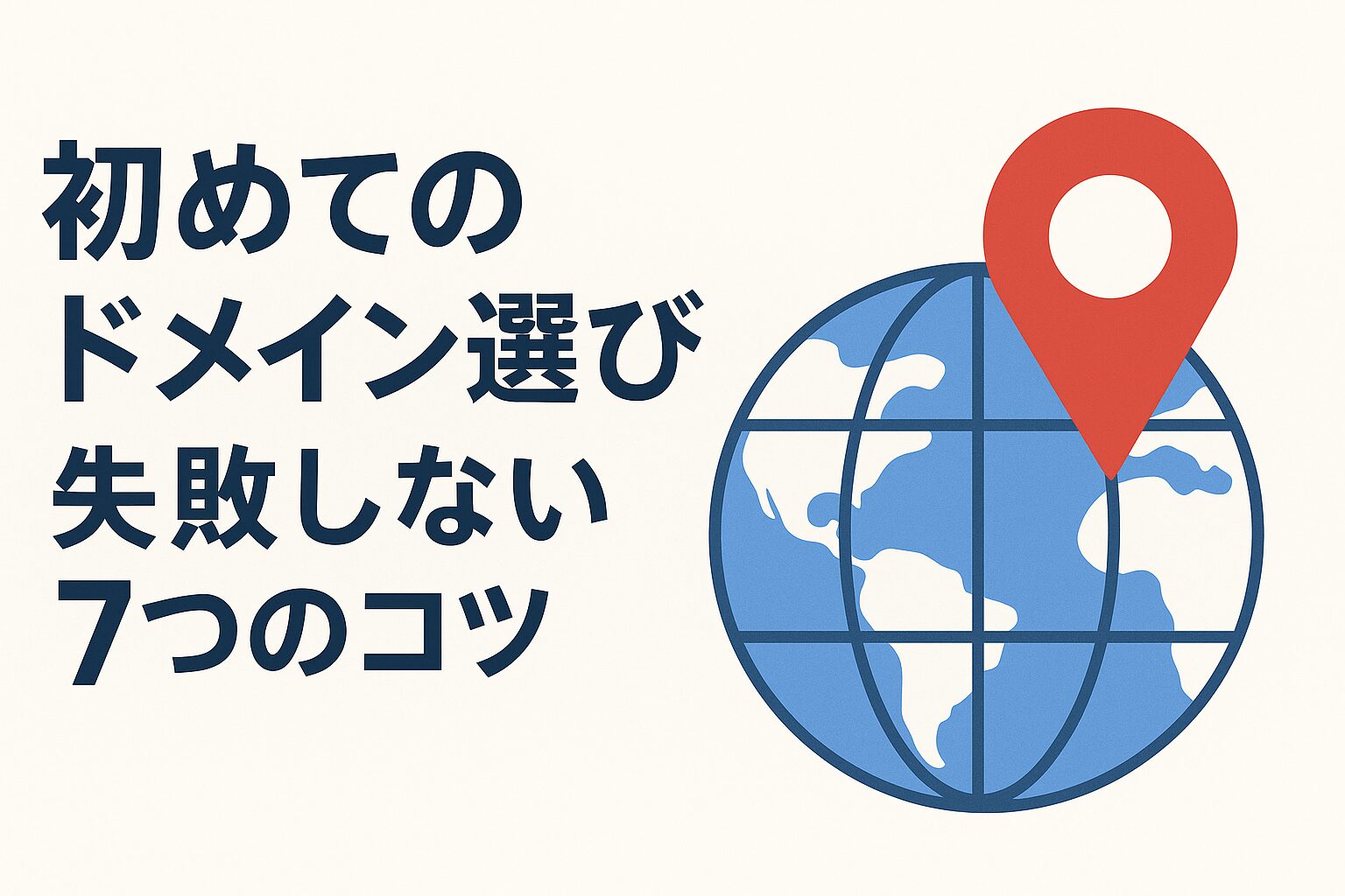 初めてでも安心ドメインの選び方・決め方・運用のコツ