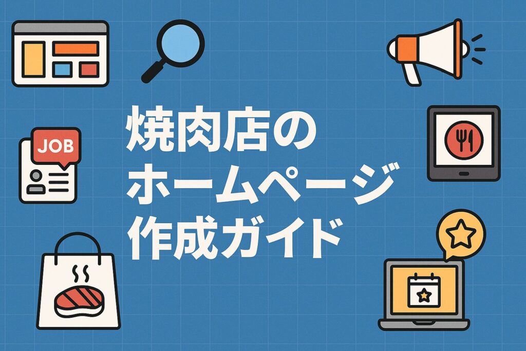 焼肉店オーナー必見！市川市の成功するホームページ制作術