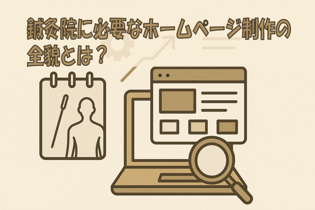鍼灸院に必要なホームページ制作の全貌とは？