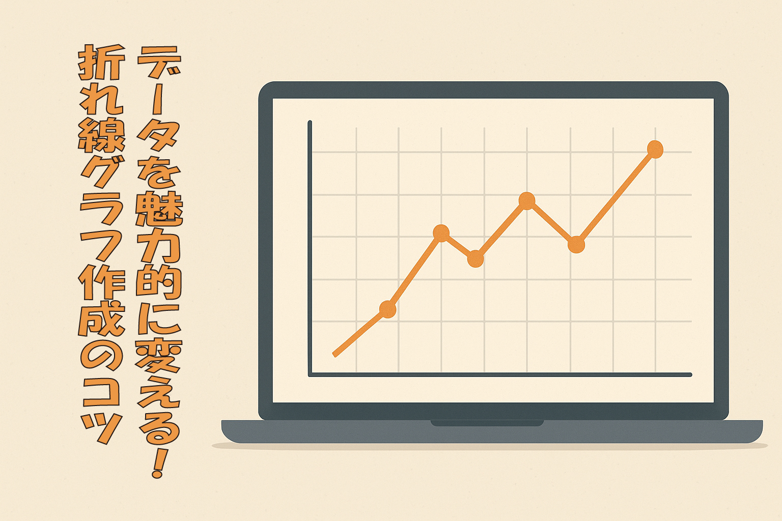 データを魅力的に変える!折れ線グラフ作成のコツ
