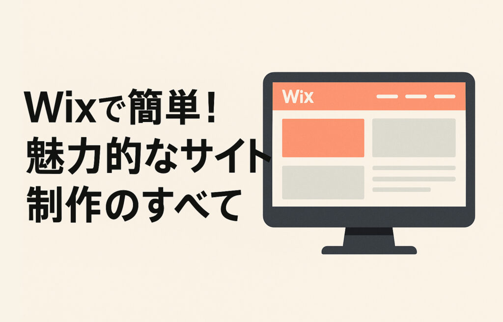 Wixで簡単！魅力的なサイト制作のすべて