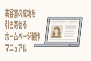 美容室の成功を引き寄せるホームページ制作マニュアル