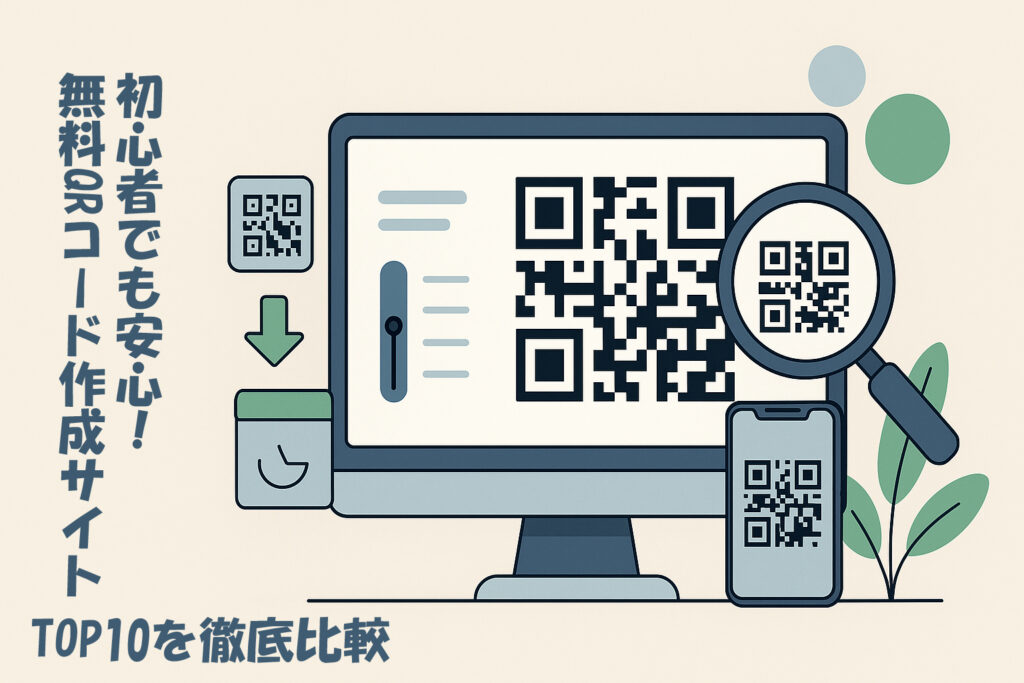 初心者でも安心！無料QRコード作成サイトTOP10を徹底比較